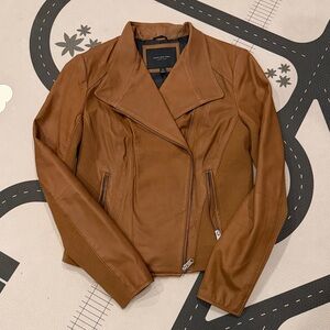 Women's brown Leather Jacket